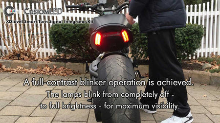XDiavel Smart Intermitente Integrator Kit - Custom LED