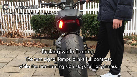 XDiavel Smart Intermitente Integrator Kit - Custom LED