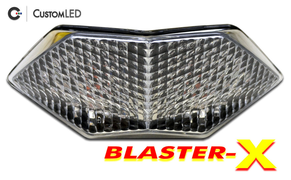 Kawasaki Ninja 300 Blaster-X Integrated LED Tail Light for years 2013 2014 2015 2016 2017 by Custom LED