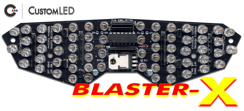 Yamaha YZF-R6S Blaster-X Kit retrofit Luz trasera LED integrada para los años 2006 2007 2008 2009 por Custom LED